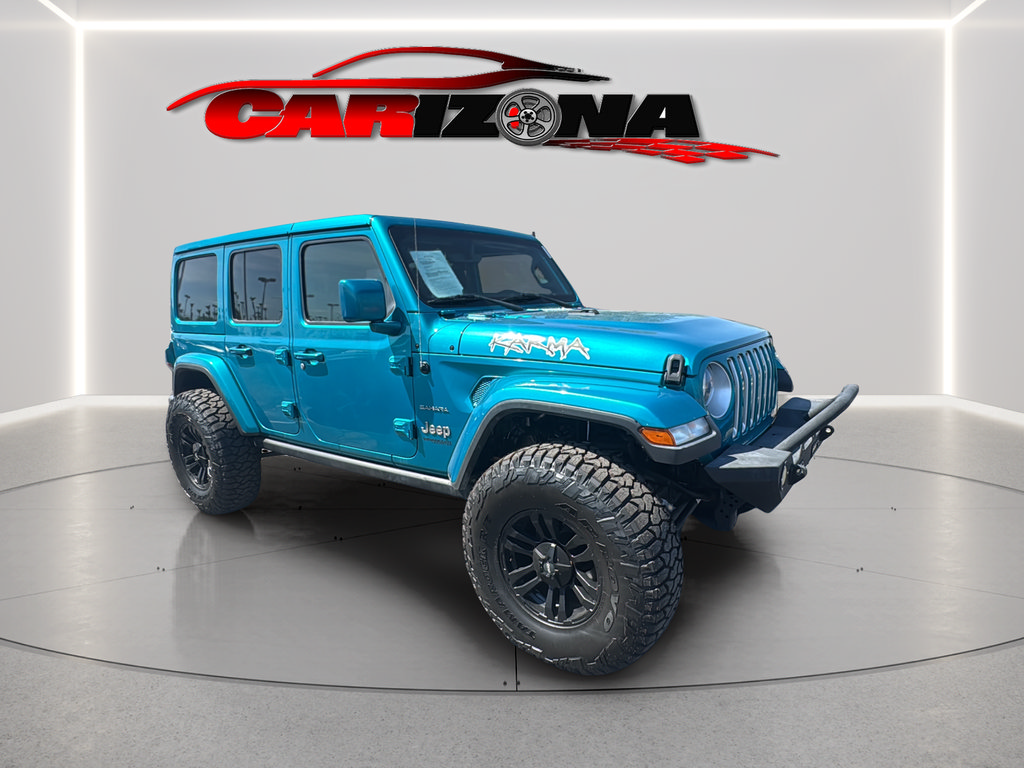 Used 2020 Jeep Wrangler Unlimited Sahara AWD/4WD image 2