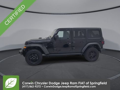 Certified 2022 Jeep Wrangler Unlimited Sport AWD/4WD image 7