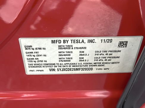 Used 2021 Tesla Model X Long Range AWD/4WD image 28