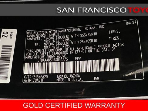 Certified 2024 Toyota Grand Highlander AWD image 42