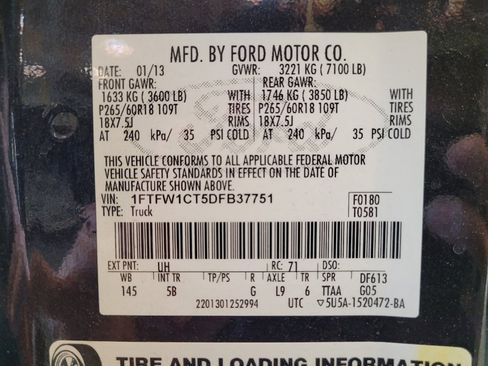 Used 2013 Ford F150 FX2 w/ Luxury Equipment Group image 33