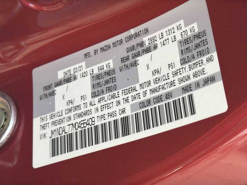 Used 2021 MAZDA MX-5 Miata RF Club image 28