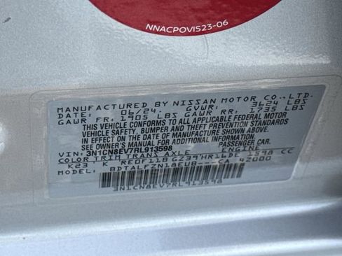 Certified 2024 Nissan Versa SV image 42