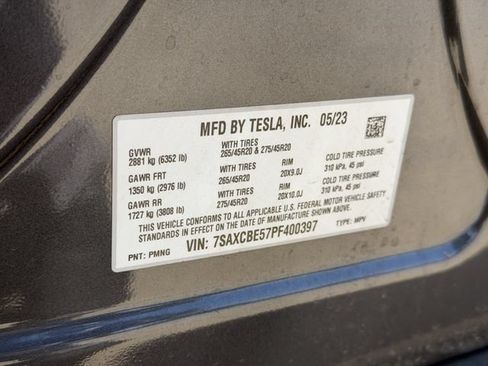 Used 2023 Tesla Model X AWD/4WD image 27
