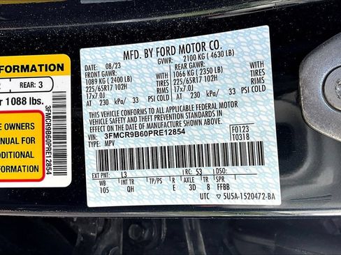 Used 2023 Ford Bronco Sport Big Bend w/ Convenience Package AWD/4WD image 17