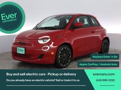 Used 2024 FIAT 500 e (RED)