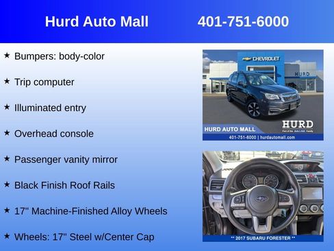 Used 2017 Subaru Forester 2.5i w/ Alloy Wheel Package image 24