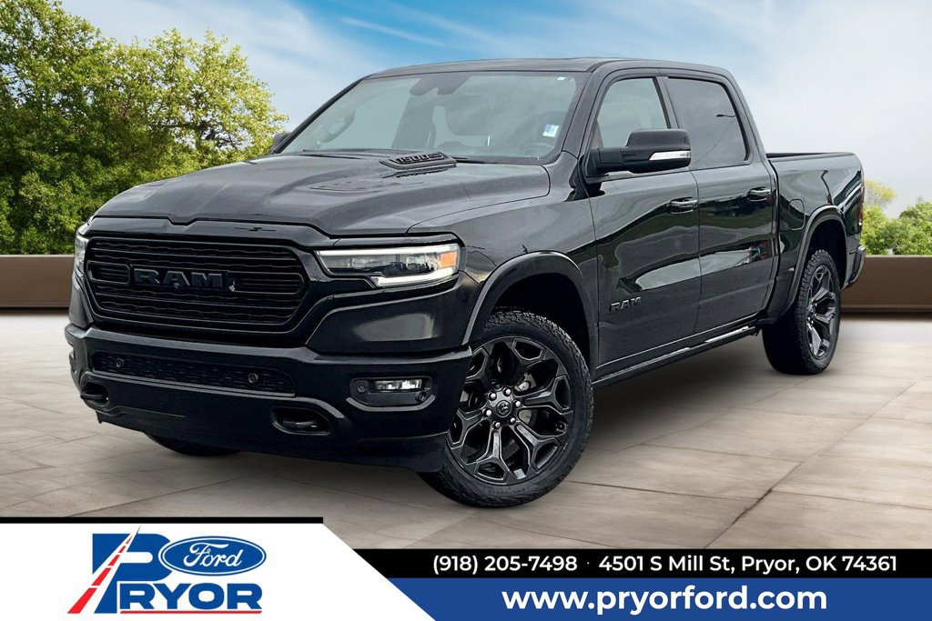 Used 2020 RAM 1500 Limited w/ Black Appearance Package AWD/4WD image 1