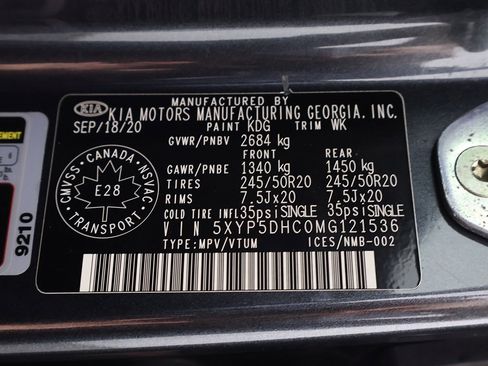 Used 2021 Kia Telluride SX image 68