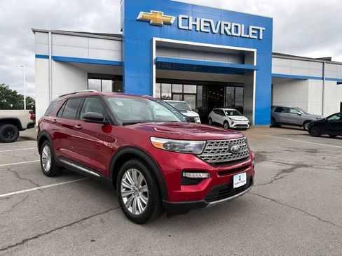 Used 2020 Ford Explorer Limited w/ Class III Trailer Tow Package RWD image 1