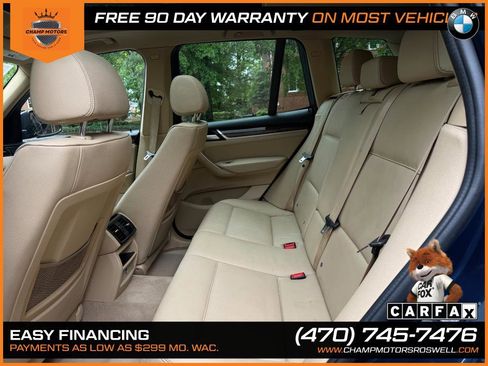Used 2015 BMW X3 xDrive28i AWD/4WD image 16