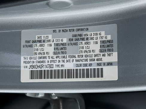 Used 2024 MAZDA CX-90 Plug-In Hybrid w/ Premium Pkg AWD/4WD image 12