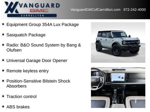 Used 2022 Ford Bronco Wildtrak AWD/4WD image 6