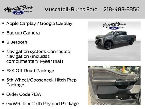 Used 2024 Ford F350 Platinum AWD/4WD image 7