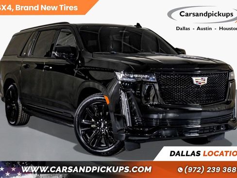 Used 2021 Cadillac Escalade ESV Sport w/ Driver Assist Tech Package image 1