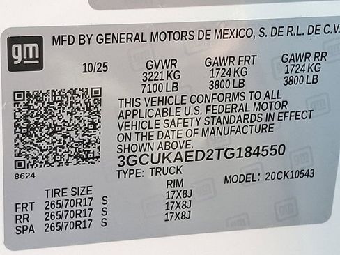 Used 2026 Chevrolet Silverado 1500 W/T w/ WT Value Package image 27