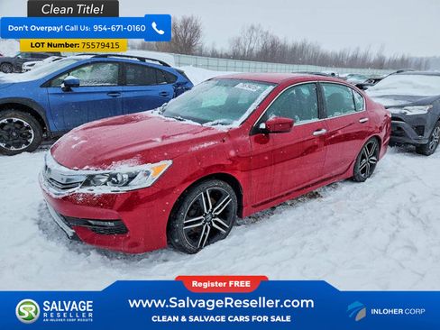 Used 2016 Honda Accord Sport image 1