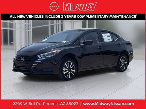 New 2025 Nissan Versa SV w/ Trunk Package image 1