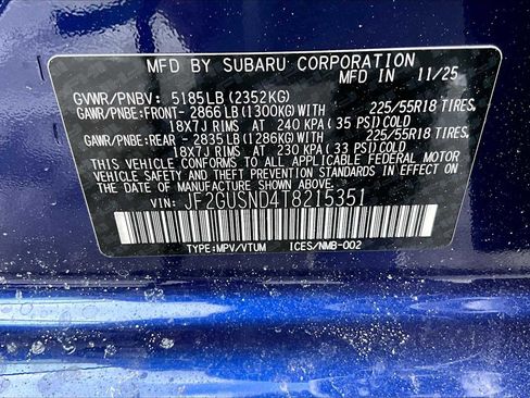 New 2026 Subaru Crosstrek 2.5i Limited image 18