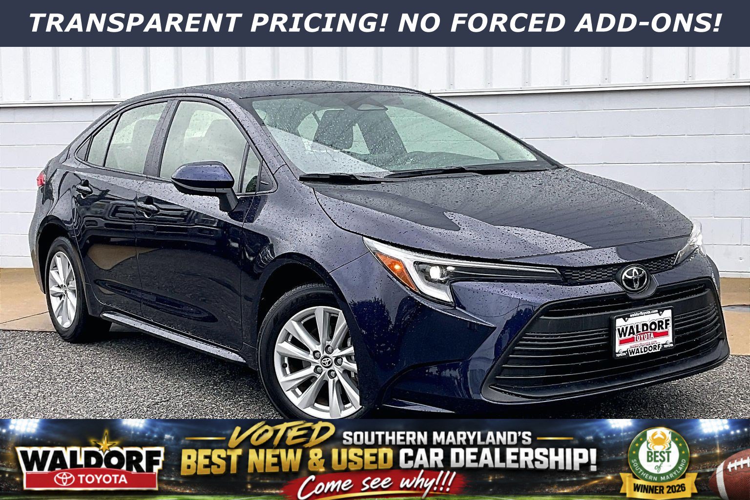 Used 2026 Toyota Corolla LE w/ LE Premium Package FWD image 1