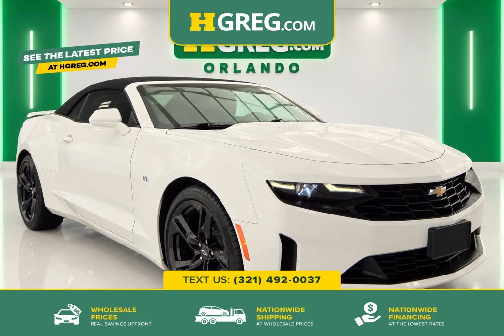 Used 2022 Chevrolet Camaro LT RWD image 1