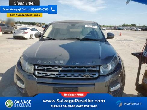 Used 2015 Land Rover Range Rover Evoque Pure Plus AWD/4WD image 7