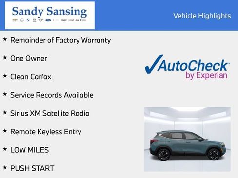 Used 2024 Kia Seltos EX FWD image 7