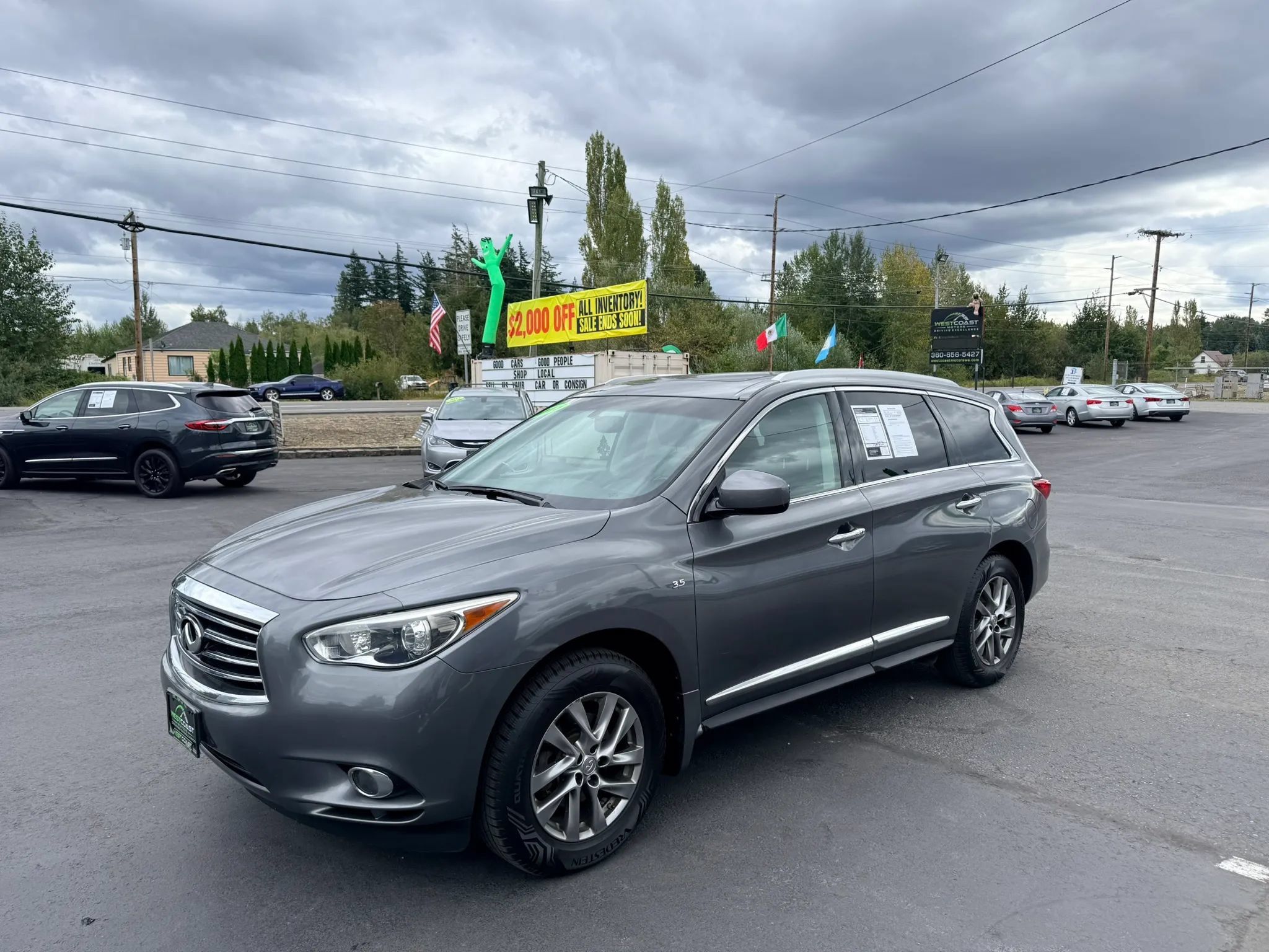 Used 2015 INFINITI QX60 Luxe AWD/4WD image 3