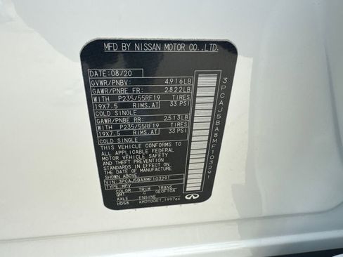 Used 2021 INFINITI QX50 Luxe w/ Cargo Package FWD image 33