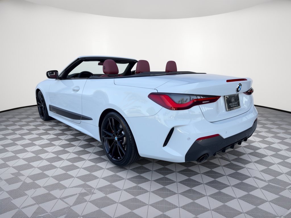 Used 2022 BMW 430i Convertible w/ M Sport Package RWD image 3