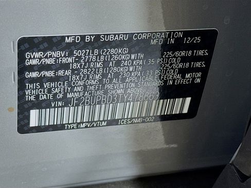 Used 2026 Subaru Outback Premium AWD/4WD image 42