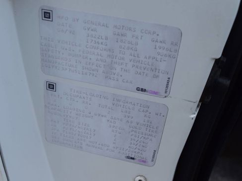 Used 1992 Chevrolet Corvette Coupe image 40