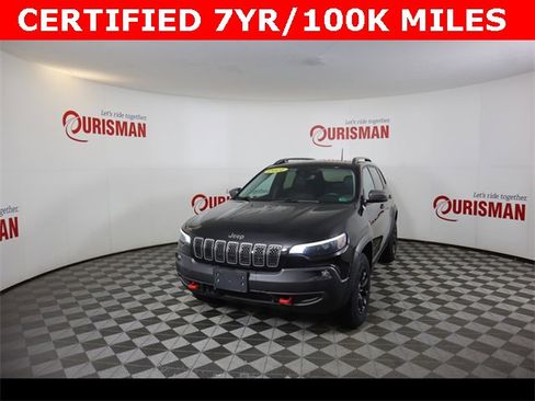 Used 2021 Jeep Cherokee Trailhawk w/ Sun, Sound & Nav Group image 1