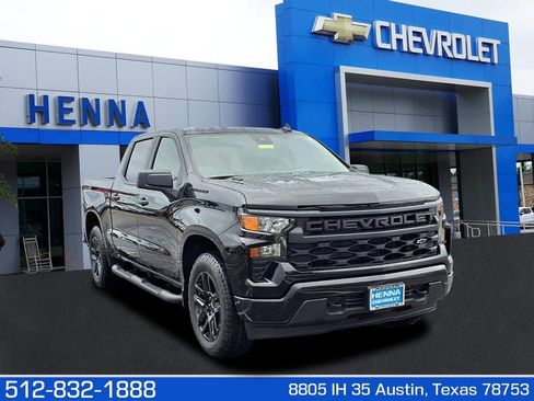 New 2026 Chevrolet Silverado 1500 Custom w/ Turbomax Blackout Package image 1
