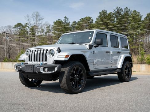 Used 2023 Jeep Wrangler Sahara 4xe w/ Cold Weather Group image 3