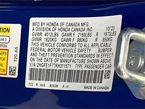 Used 2024 Honda Civic EX image 31