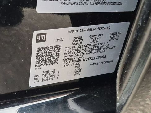 Used 2024 Chevrolet Silverado 1500 Custom RWD image 30