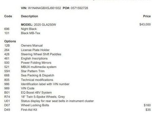 Certified 2025 Mercedes-Benz GLA 250 image 4