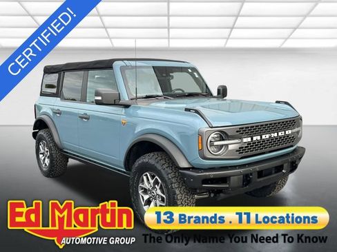 Certified 2023 Ford Bronco Badlands AWD/4WD image 1
