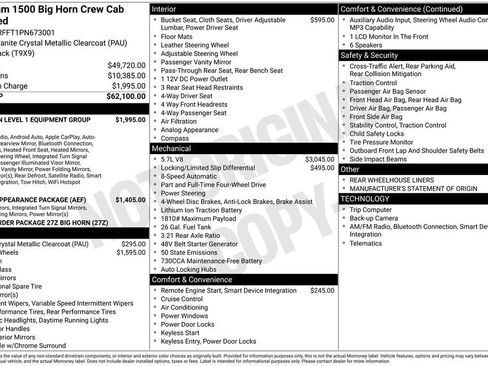 Certified 2023 RAM 1500 Big Horn AWD/4WD image 27