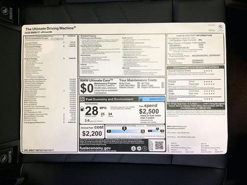 New 2026 BMW X1 xDrive28i w/ M Sport Package AWD/4WD image 22