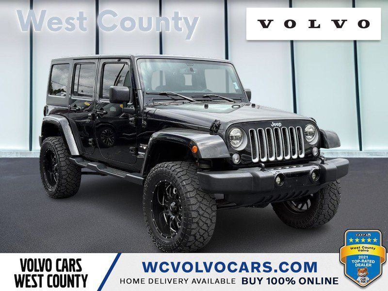 Used 2016 Jeep Wrangler Unlimited Sahara w/ Dual Top Group AWD/4WD image 1