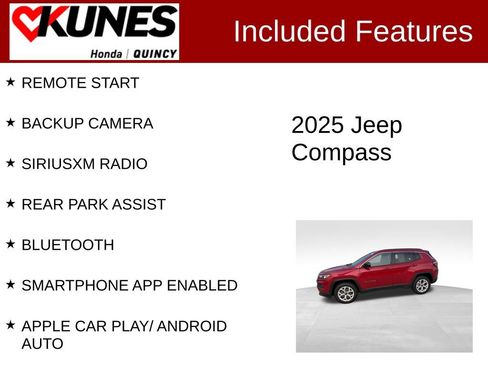 Used 2025 Jeep Compass Latitude image 3