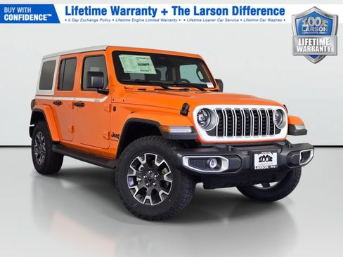 New 2026 Jeep Wrangler Unlimited Sahara w/ Whitecap Package AWD/4WD image 1