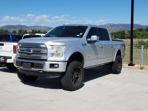 Used 2015 Ford F150 Platinum w/ Equipment Group 701A Luxury AWD/4WD image 1