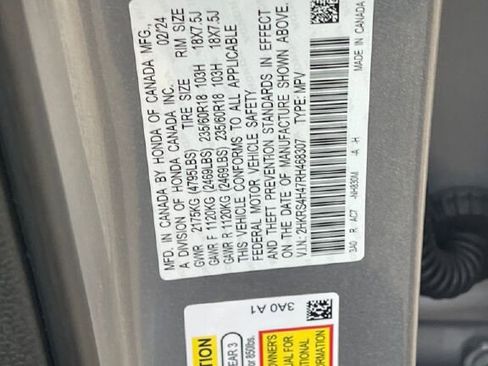 Certified 2024 Honda CR-V EX image 37