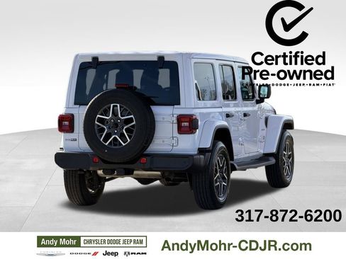 Used 2024 Jeep Wrangler Sahara w/ Technology Group image 7