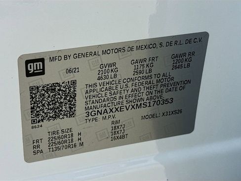 Used 2021 Chevrolet Equinox Premier image 31