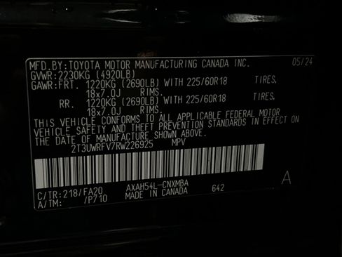 Used 2024 Toyota RAV4 AWD Hybrid image 33