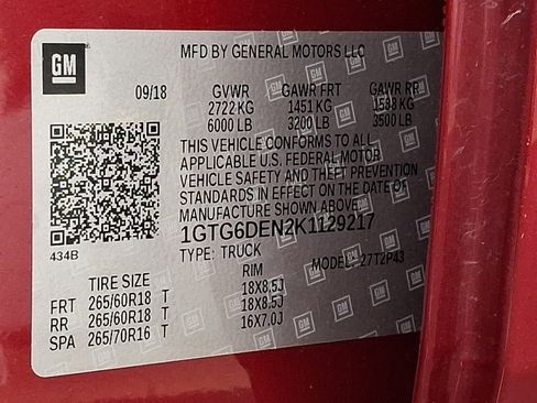 Used 2019 GMC Canyon SLT w/ Driver Alert Package AWD/4WD image 27